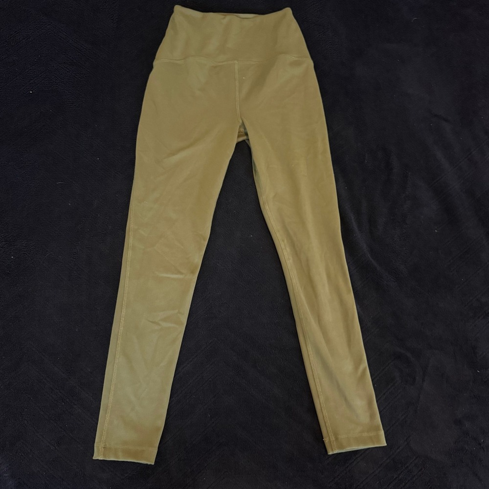 Beyond Yoga High Waisted Leggings Olive‎ Green Women Small Activewear Yoga Pants